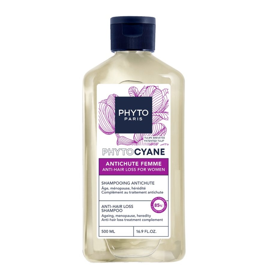 Phyto Phytocyane Shampoo Donna, 500 ml