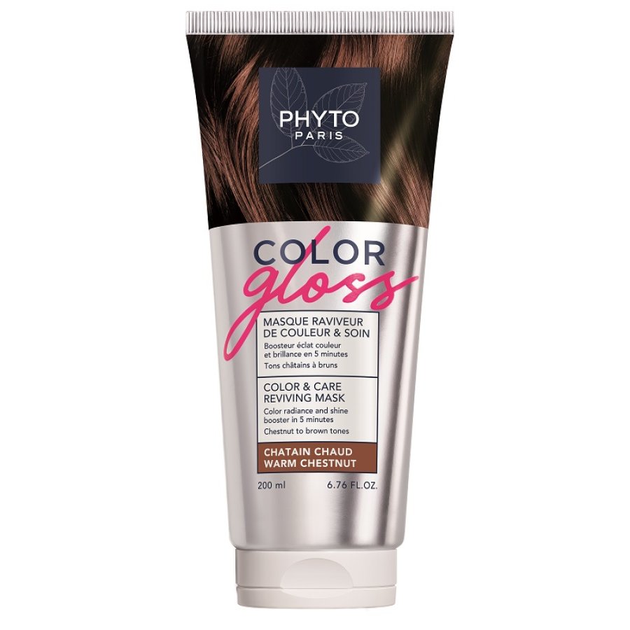 COLOR GLOSS Maschera Warm Chestnut, 200 ml