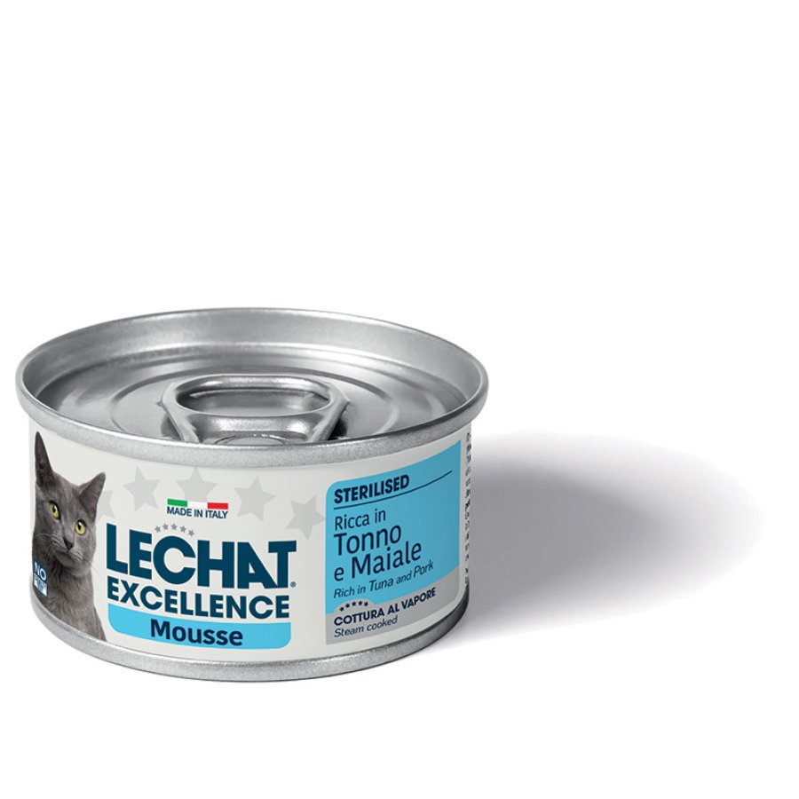 LeChat Excellence Mousse Ricca in Tonno e Maiale Sterilised, 85 g LeChat Excellence Mousse Ricca in Tonno e Maiale Sterilised, 85 g