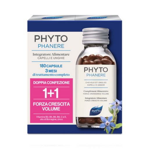 Phyto - Phytophanere Integr. Alimentare Capelli/Unghie 90+90 Capsule