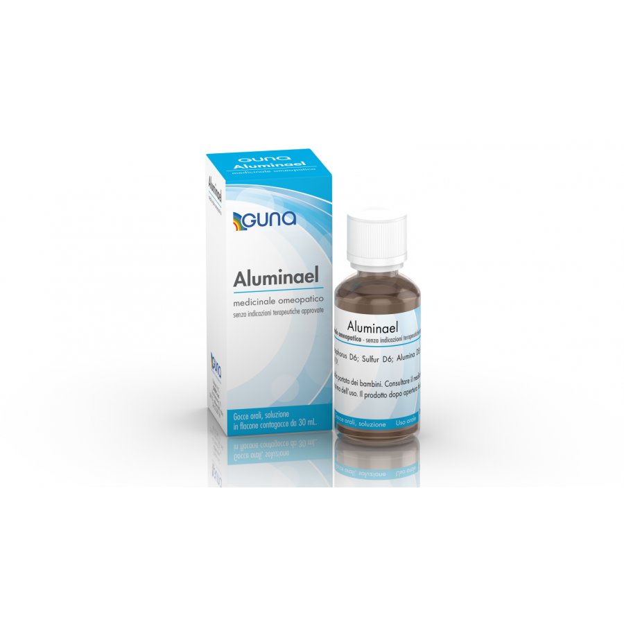 Guna Aluminael Gocce 30 ml – Rimedio Omeopatico per Stipsi e Atonia Rettale