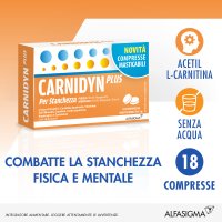 Carnidyn Plus - 18 Compresse - Integratore di Carnitina e Coenzima Q10