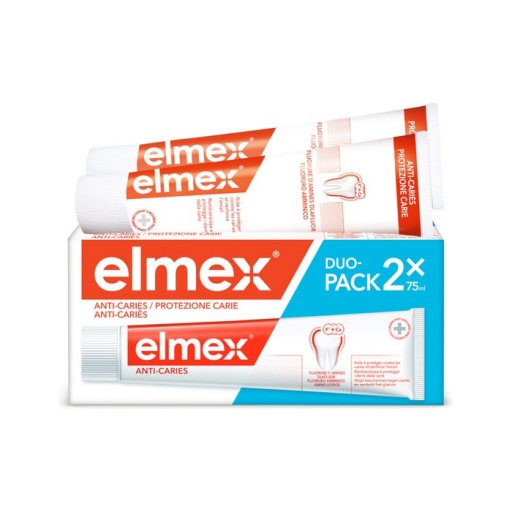 Elmex - Dentifricio Protezione Carie 2x75 ml