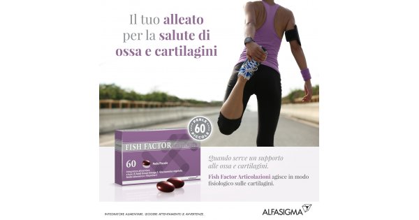 Fish Factor - Articolazioni Integratore 60 Perle