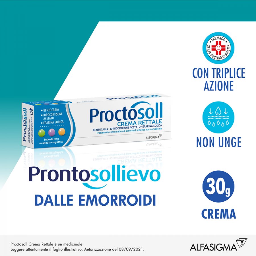 Proctosoll - Crema Rettale 30g