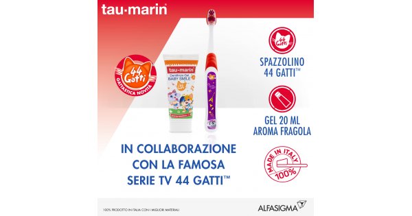 Kit Da Viaggio Tau-Marin Spazzolino Medio Componibile Dentifricio 20 ml -  Farmacia Spargoli Mario