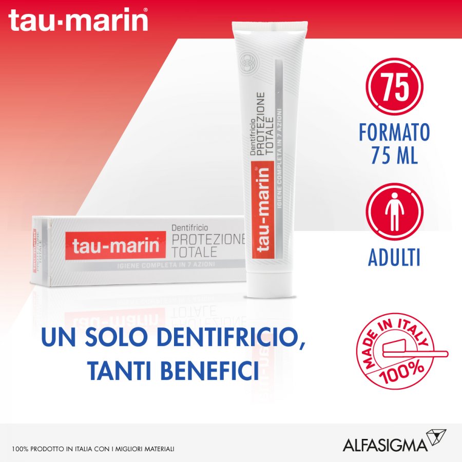Tau Marin - Dentifricio Protezione Totale 75 ml