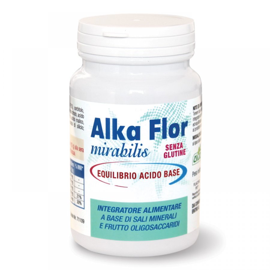 Alka Flor Integratore Alimentare 200g - Sali Minerali Alcalinizzanti e Fibre