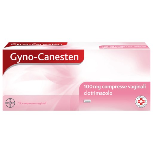 Gyno-Canesten Trattamento Candida - 12 Compresse Vaginali 100mg - Clotrimazolo