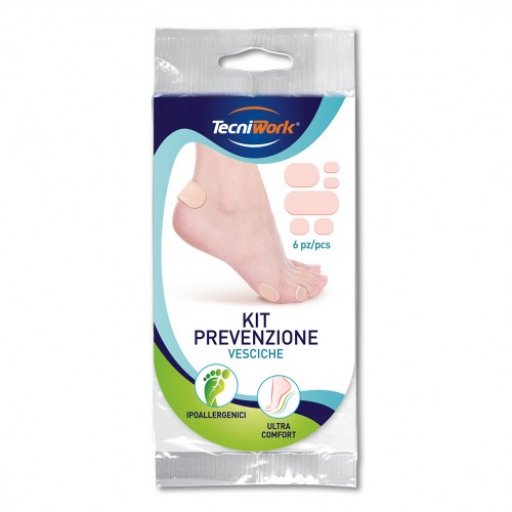 TECNIWORK Kit Prevenzione Vesciche 6pz