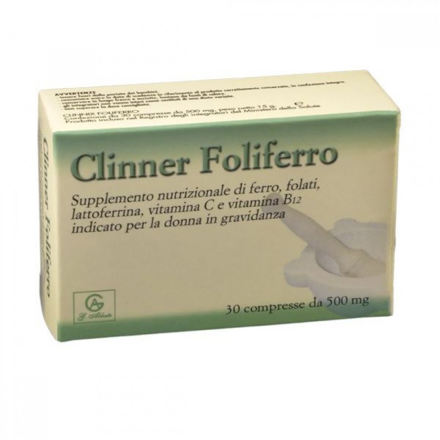 CLINNER Foliferro 30 compresse cpr