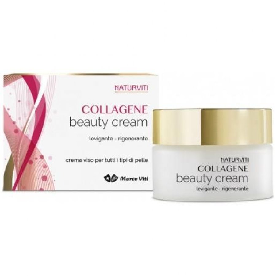 Collagene Beauty Crema 50ml - Crema Viso Anti-età con Collagene Marino