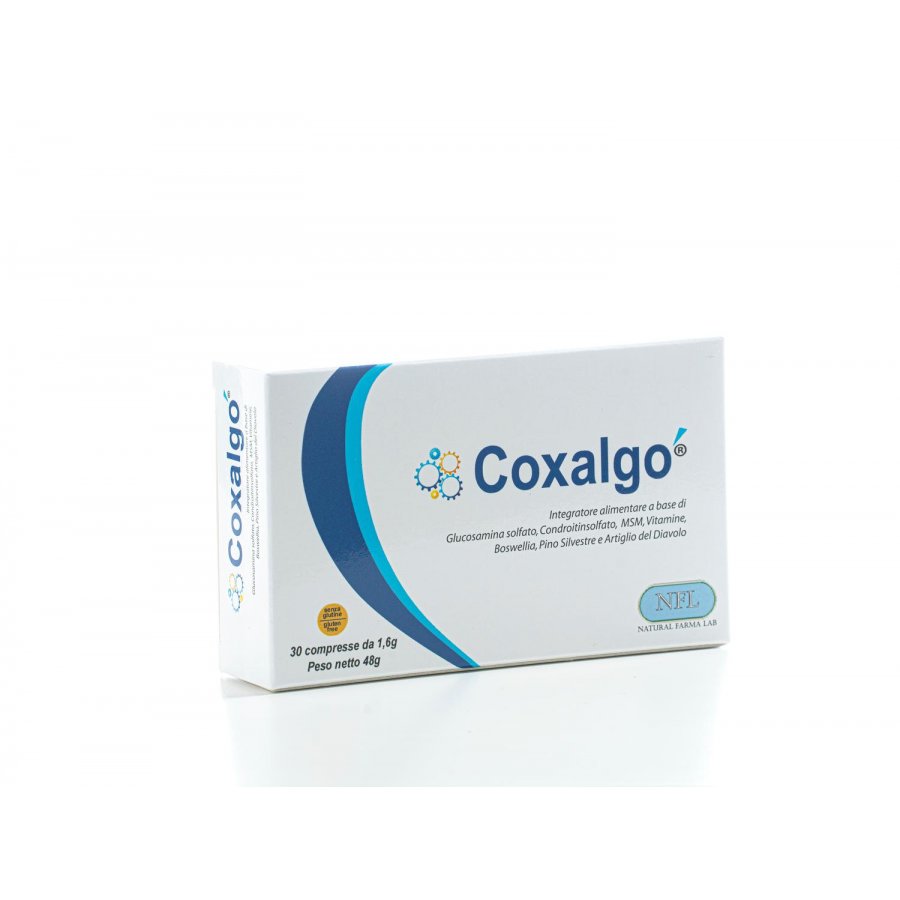Coxalgo 30 Compresse - Integratore di Calcio per il benessere delle ossa e dei denti