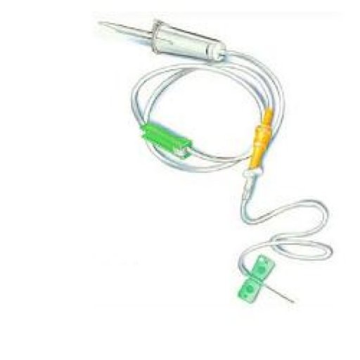 Deflussore Sterile Senza Ago - Regolatore di Flusso per Flebo Tipo Roller, 120 cm