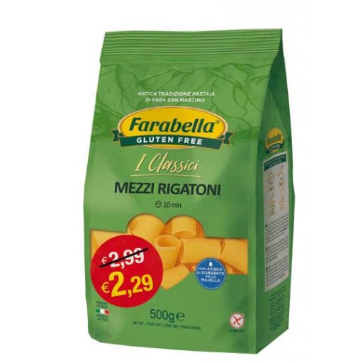 Farabella Mezzi Rigatoni Pasta 500 g
