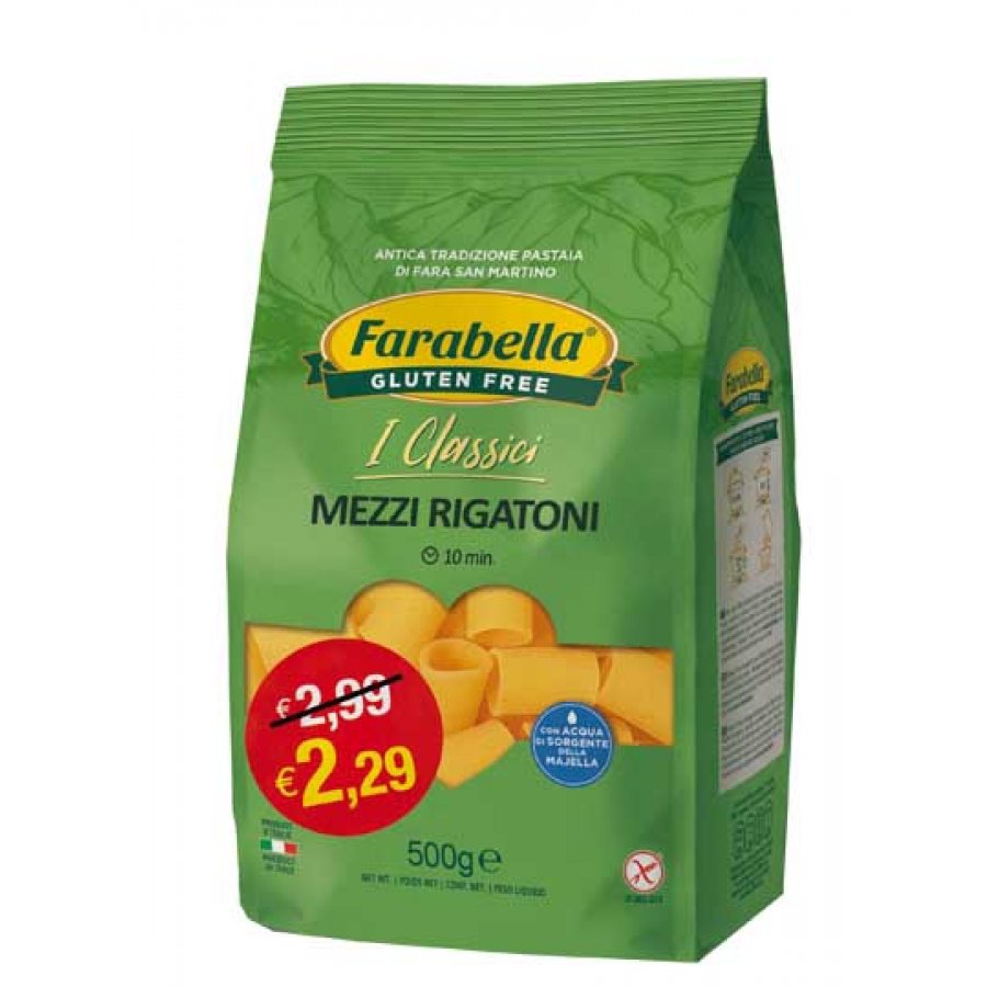 Farabella Mezzi Rigatoni Pasta 500 g