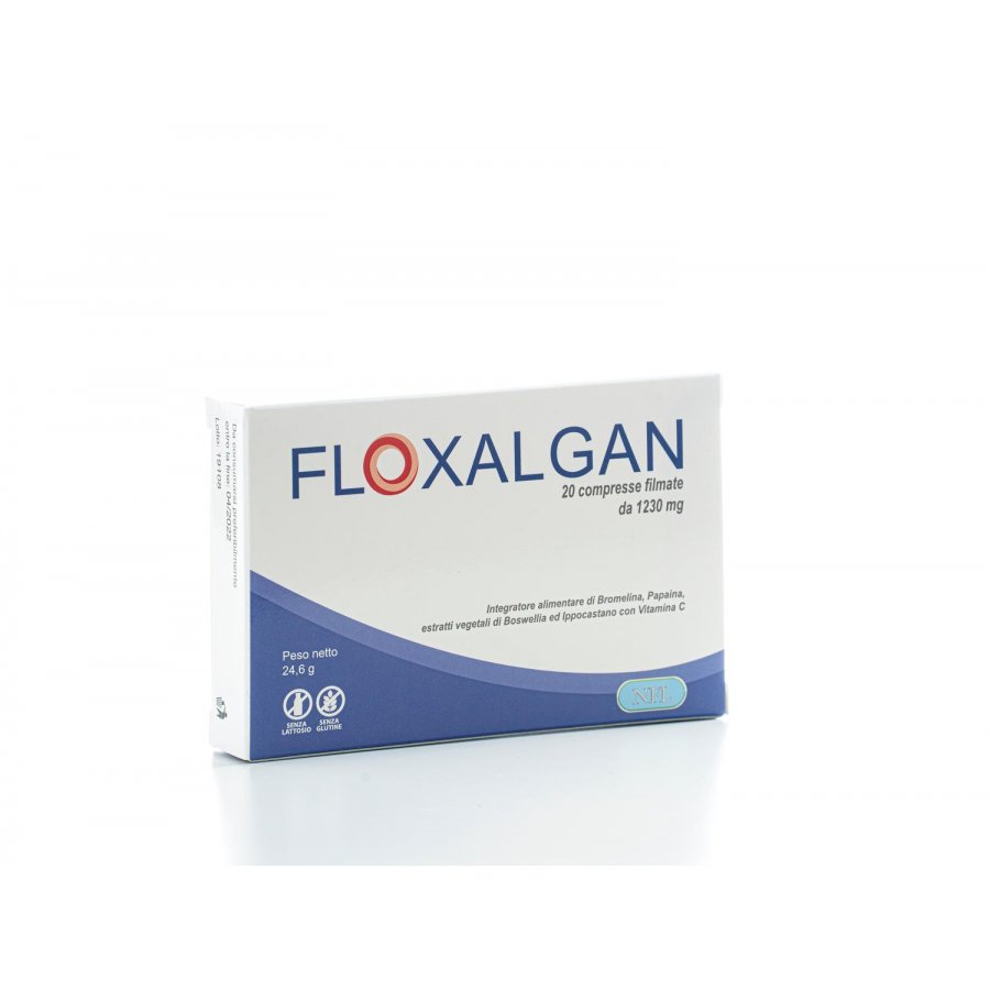 Floxalgan - Integratore naturale per contrastare il dolore muscolare - 20 compresse