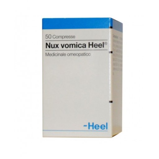 Nux Vomica Heel 50 Compresse - Medicinale Omeopatico Guna per Disturbi Digestivi