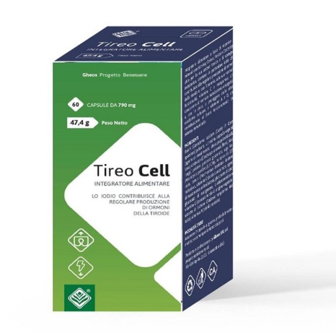 Tireo Cell 60 Capsule - Integratore per la Salute della Tiroide Tireo Cell 60 Capsule - Integratore per la Salute della Tiroide