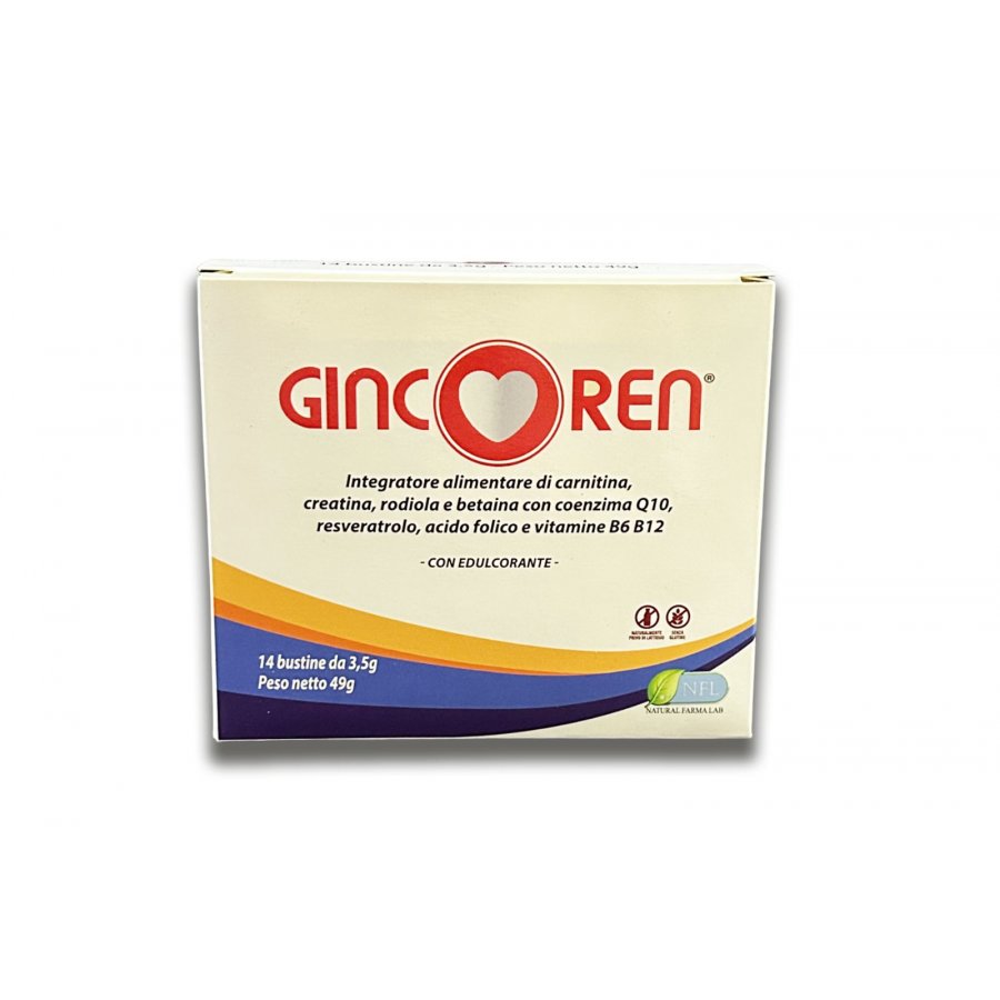 Gincoren 14 Bustine da 3,5g - Integratore Alimentare per la Salute Ginecologica