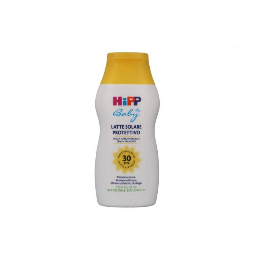 Hipp Latte Solare Protettivo SPF30 200ml - Protezione Sicura per la Pelle Sensibile dei Bambini
