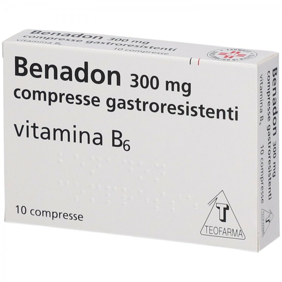 Benadon 300 mg Compresse Gastroresistenti Vitamina B6