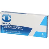 Stilla Decongestionante Collirio 10 Flaconcini 0,3ml - Rimedio per Congestione Oculare Stilla Decongestionante Collirio 10 Flaconcini 0,3ml - Rimedio per Congestione Oculare