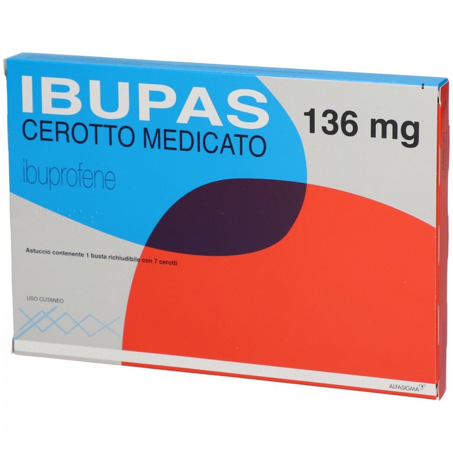 Convis Ibupas 7 Cerotti Medicati 136mg - Trattamento per disturbi articolari e peri-articolari