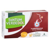 Tantum VerdeDol, 8,75mg Flurbiprofene, 16 Pastiglie Tantum VerdeDol, 8,75mg Flurbiprofene, 16 Pastiglie