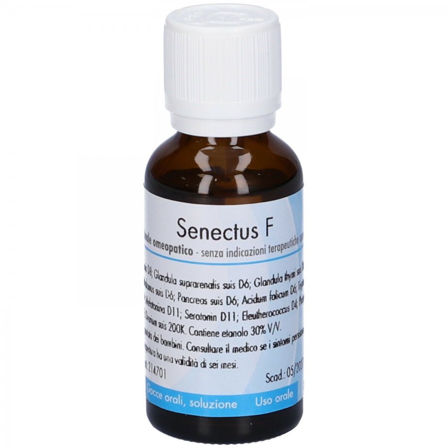 Guna Senectus F Gocce 30ml - Medicinale Omeopatico per il Benessere dell'Organismo