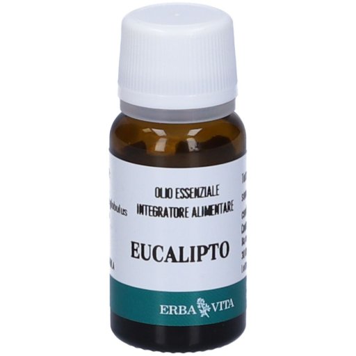 Eucalipto Olio Essenziale 100% Naturale, 10ml, Proprietà Rinfrescanti, Antibatteriche e Decongestionanti