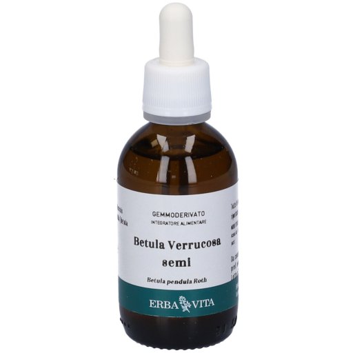 Erba Vita Gemmoderivato Betulla Verrucosa 50 ml - Integratore per Vie Urinarie e Depurazione