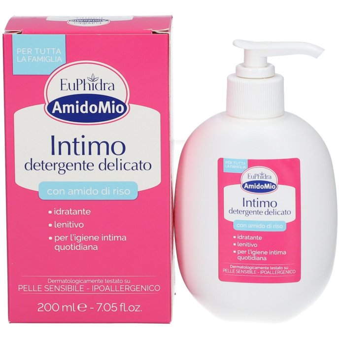 Euphidra, AmidoMio Intimo Detergente Delicato, 200 ml