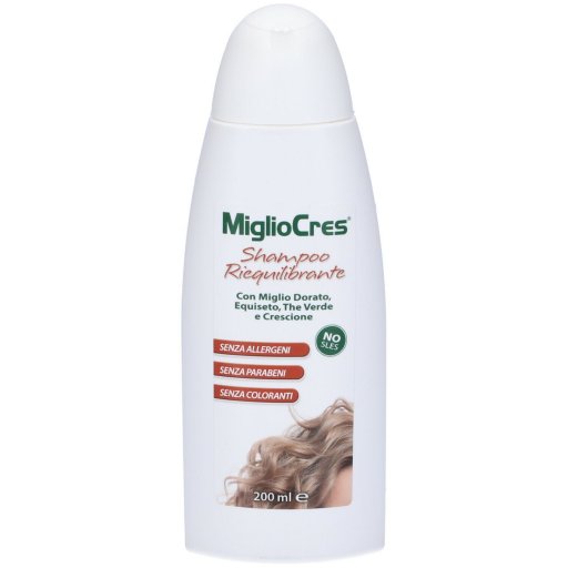 Migliocres, Shampoo Riequilibrante, 200 ml