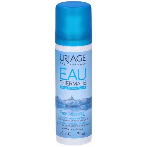  Uriage Eau Thermale Acqua Spray Idratante, Lenitivo e Protettivo, 50ml - Idratante per Pelle Sensibile
