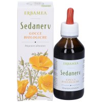 Erbamea Sedanerv Gocce, Integratore Rilassante, 100ml, Senza Glutine