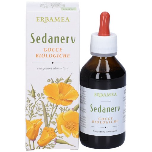 Erbamea Sedanerv Gocce, Integratore Rilassante, 100ml, Senza Glutine Erbamea Sedanerv Gocce, Integratore Rilassante, 100ml, Senza Glutine