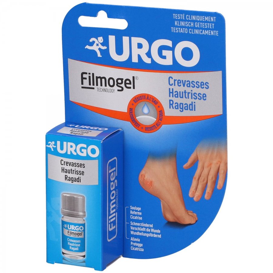 Urgo Filmogel Ragadi Mani e Piedi 3,25ml - Trattamento Liquido Efficace