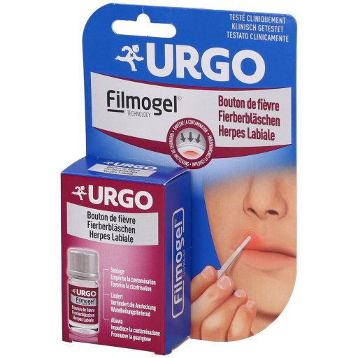 Urgo Filmogel Herpes 3ml - Trattamento Herpes Labiale Rapido e Protettivo