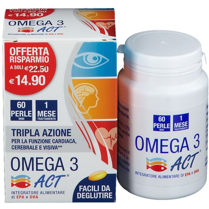 Linea Act, Omega 3 Act, 60 Perle