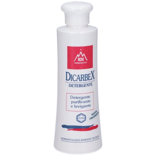 Dicarbex Detergente, Idratante e Lenitivo, 200ml, Seboregolatore, Pelle Sensibile