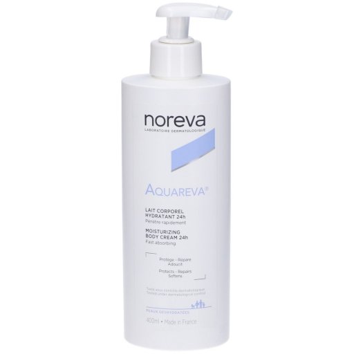 Aquareva Crema Corpo 400ml - Idratante e Nutriente con Fiore di Cotone per Pelle Disidratata