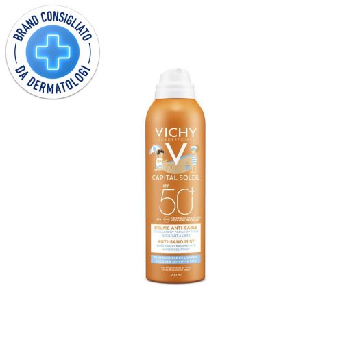 Vichy Capital Soleil Spray Anti-sabbia per bambini SPF 50 200 ml