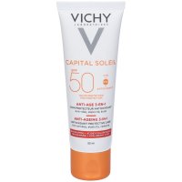 Vichy Crema Viso Anti-età 3 in 1 Abbronzatura Intensa SPF 50 50 ml