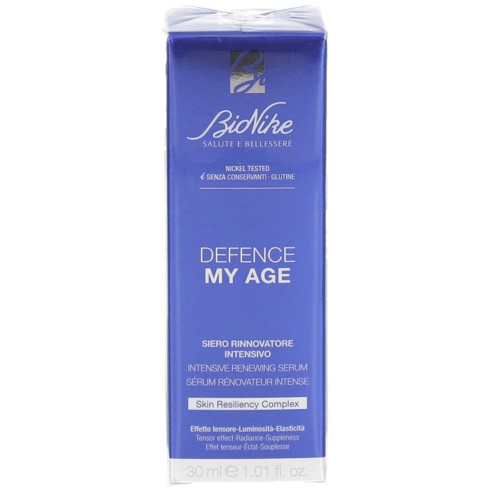 Bionike, Defence My Age Siero Viso Rinnovatore Intensivo, 30 ml