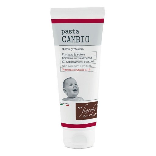 Fiocchi Di Riso Pasta Cambio 100ml - Pasta Cambio Crema Protettiva per Neonati Sensibili