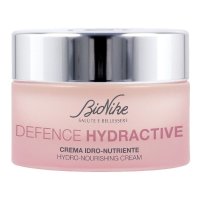 Bionike Defence Hydractive Crema Idro-nutriente Pelle Sensibile Secca 50ml, Idratante e Nutriente