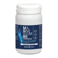 Erba Vita Magnesium B6 - Compresse Integratore Sistema Nervoso, 60 Compresse, Magnesio e Vitamina B6 Erba Vita Magnesium B6 - Compresse Integratore Sistema Nervoso, 60 Compresse, Magnesio e Vitamina B6