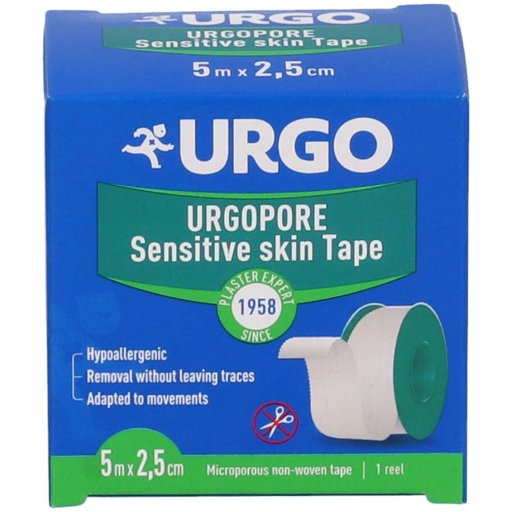 Urgo Urgopore Cerotto in Rocchetto, 5m x 2,5cm