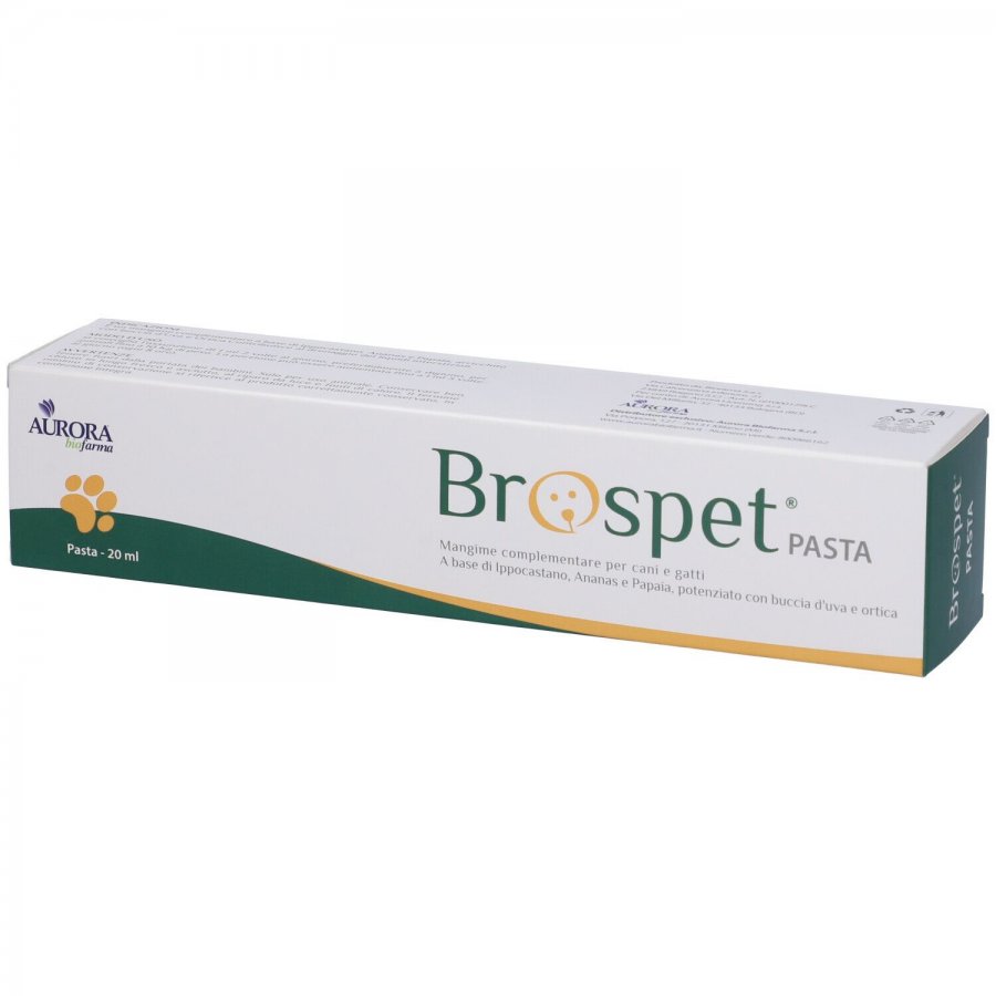 Brospet Pasta Mangime Complementare Liquidi Interstiziali per Cani e Gatti 20g